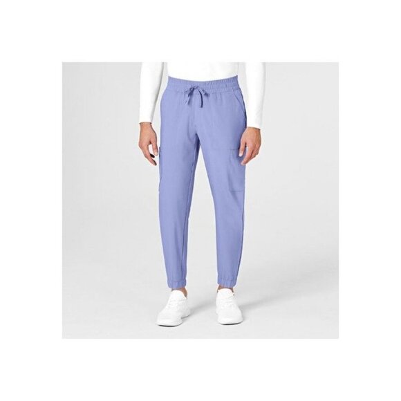 Wonderwink Mens Modern Fit Black Elastic Waist Drawstring Cargo Pants Size 30 - Picture 14 of 14